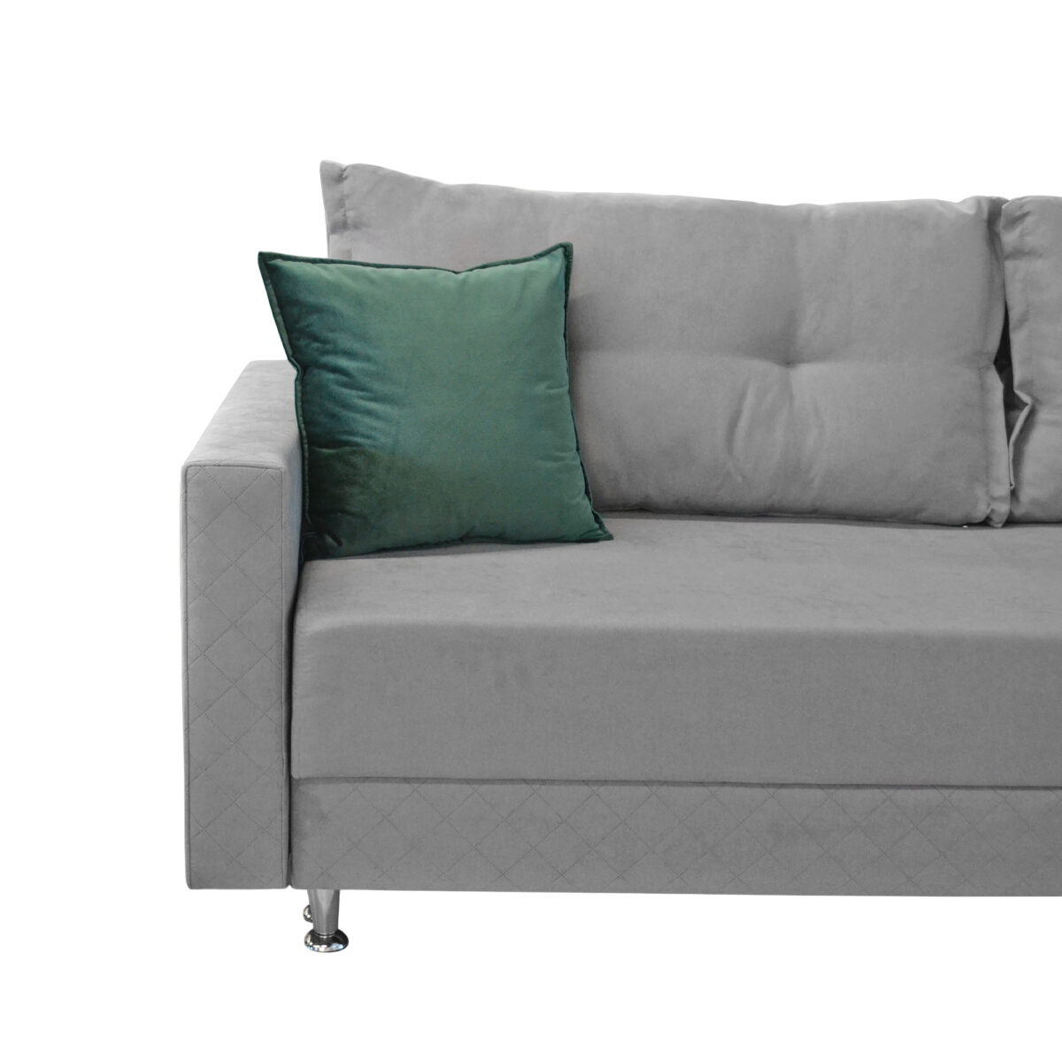 Indigo Grey Expandable Sofa - Image 4