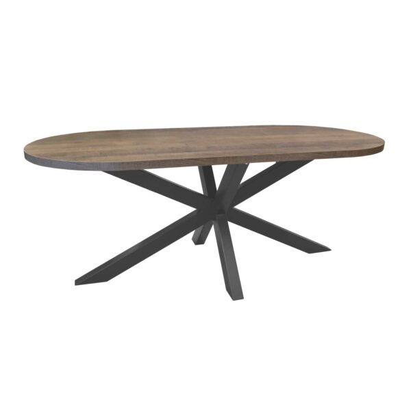 Vesta Table (oval top) 150×80 Discover the Vesta table with an oval top measuring 150×80 cm, perfect for your kitchen! Elegant design and functionality, ideal for adding style and comfort to your space. Choose quality in kitchen furniture!