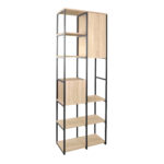 RIO 2 Plus Shelf Discover the RIO 2 Plus shelf, a modern bookcase ideal for an office or living room. With 5 open shelves and closed compartments for storage, this elegant piece of furniture ensures organization and style. Made from durable materials, the RIO 2 Plus seamlessly fits into any decor.