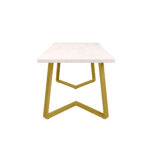 FRIDA Table Silk + Golden Legs 150×80 - Image 7