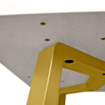 FRIDA Table Silk + Golden Legs 150×80 - Image 11