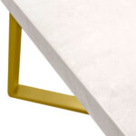 FRIDA Table Silk + Golden Legs 150×80 - Image 10