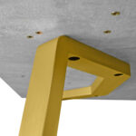 FRIDA Table Concrete + Golden Legs 180×90 - Image 10