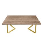 FRIDA Colonial Table + Golden Legs 180×90 - Image 6