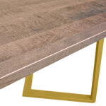 FRIDA Colonial Table + Golden Legs 180×90 - Image 9