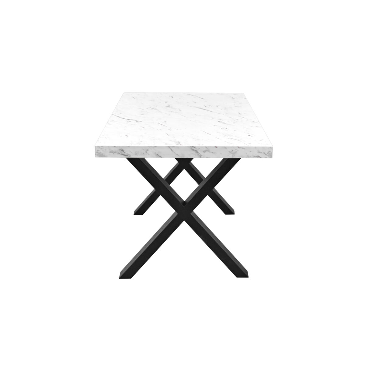 Onyx White Marble Coffee Table 100x50 - Image 3