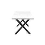 Onyx White Marble Coffee Table 100x50 - Image 3