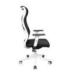 FOREST Office Armchair Black/White - Image 3