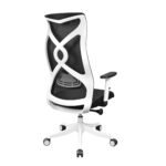 FOREST Office Armchair Black/White - Image 4