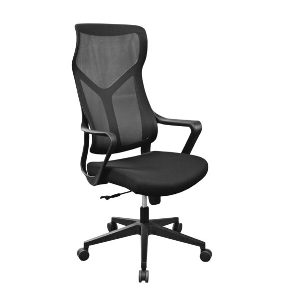 Office Armchair M39A Black Discover the M39A Black office chair, ideal for your daily comfort and support. With a modern design and breathable material, this chair is durable and easy to maneuver. Perfect for your office! Adjust the height and enjoy optimal comfort.
