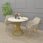FELICIA Table Silk + Golden Leg ∅100 - Image 3