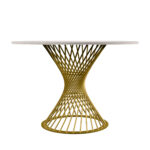 FELICIA Table Silk + Golden Leg ∅100 - Image 6