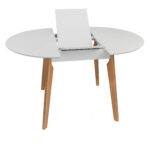 Mars Grey Extendable Table Ø100 - Image 3