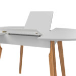 Mars Grey Extendable Table Ø100 - Image 6