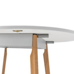 Mars Grey Extendable Table Ø100 - Image 7