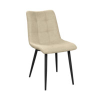 Capella New Beige Chair Discover the Capella New Beige Chair, a stylish and comfortable choice for your kitchen! With a sturdy metal frame and durable fabric upholstery, this chair offers stability and ergonomic comfort. Perfect for daily use, it is resistant to stains and wear.