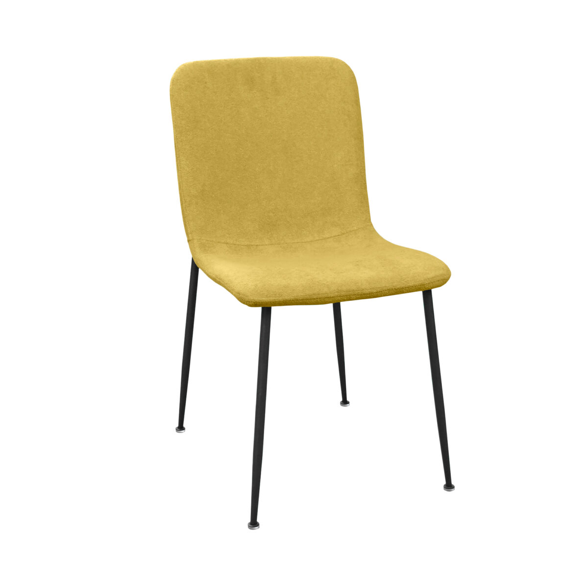 Smart Yellow Chair Discover the Smart Yellow Chair, perfect for the kitchen! With a sturdy structure made of durable metal and elegant upholstery, this chair offers comfort and ergonomic support. It's ideal for adding refinement to your space! Choose style and comfort for every meal!