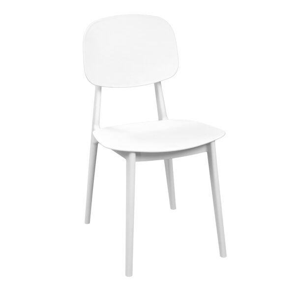 Стул Vitality White Стул Vitality White — идеальный выбор для кухни, кафе и террас. Изготовлен из прочного полипропилена, устойчив к ударам и атмосферным воздействиям. Легкий, удобный и легко очищаемый, он обеспечит комфорт в любом пространстве.