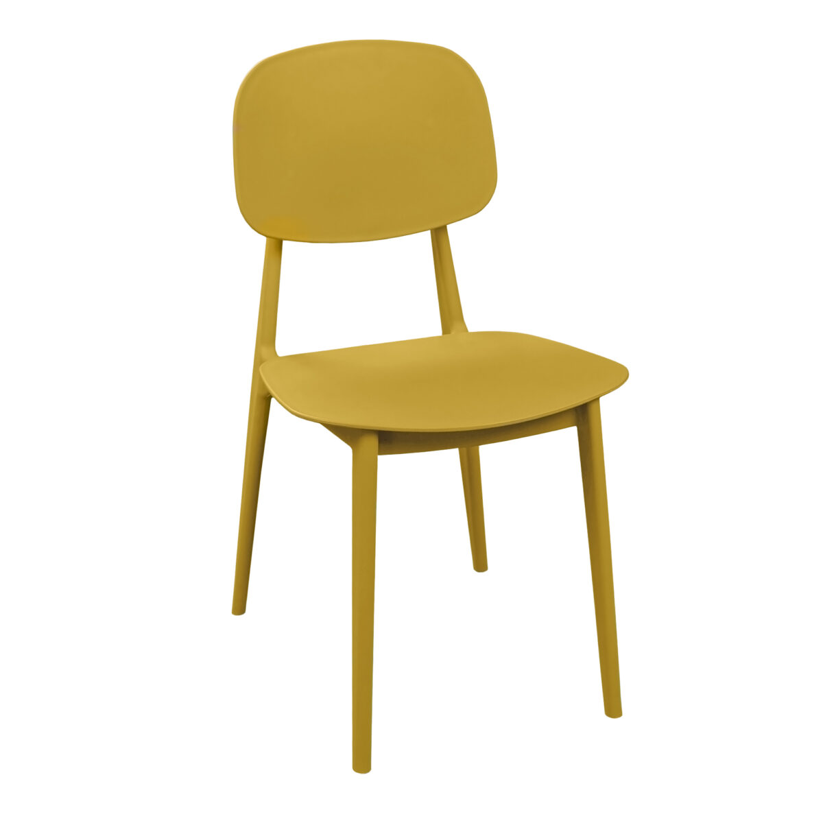 Стул Vitality Yellow Стул Vitality Yellow — стильный и прочный кухонный стул, идеальный для дома и кафе. Сделан из устойчивого полипропилена, он легко чистится и удобно перемещается. Подходит для использования на террасах, в садах и других пространствах.