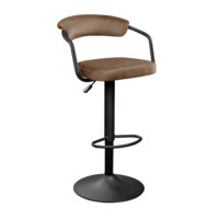 Bar Chair SB-31 Velvet Brown + Black Leg Discover the SB-31 Camel bar chair, perfect for your office. With an electrostatically painted metal frame and a velvet-upholstered seat, this chair offers comfort and elegance. Easy to assemble and sturdy, it supports up to 120 kg. Ideal for a modern space!