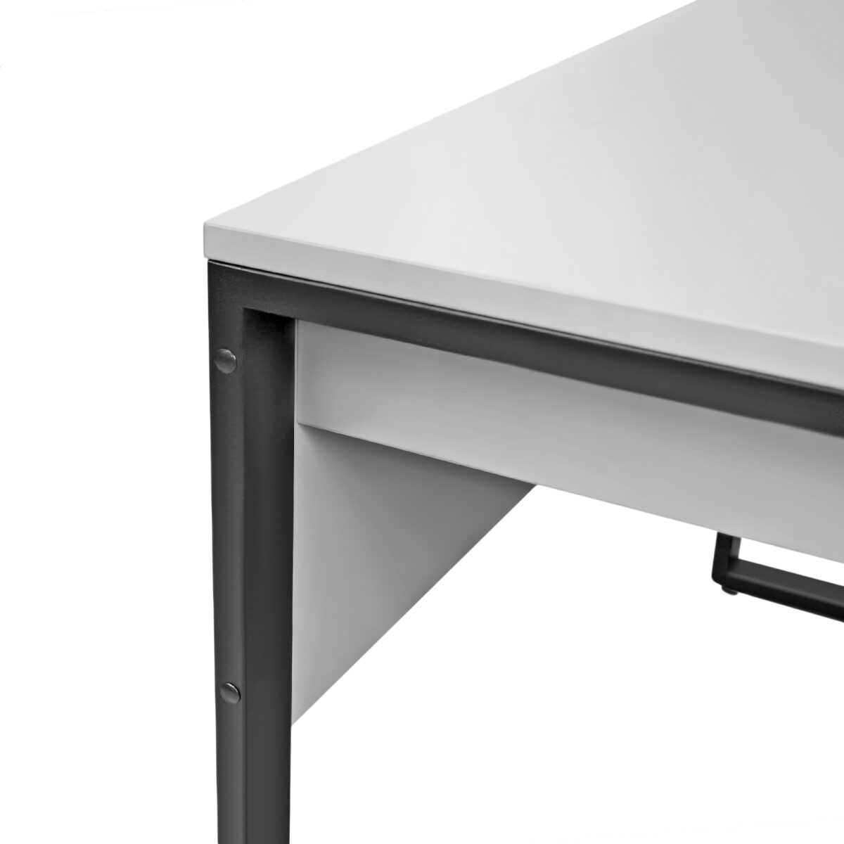 Офисный Стол SMALL 100x55~Grey/Black — изображение 7