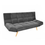Extendable Sofa Lm-58 Grey Velvet - Image 2