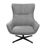 TWIST Chair Grey Fabric - Image 2