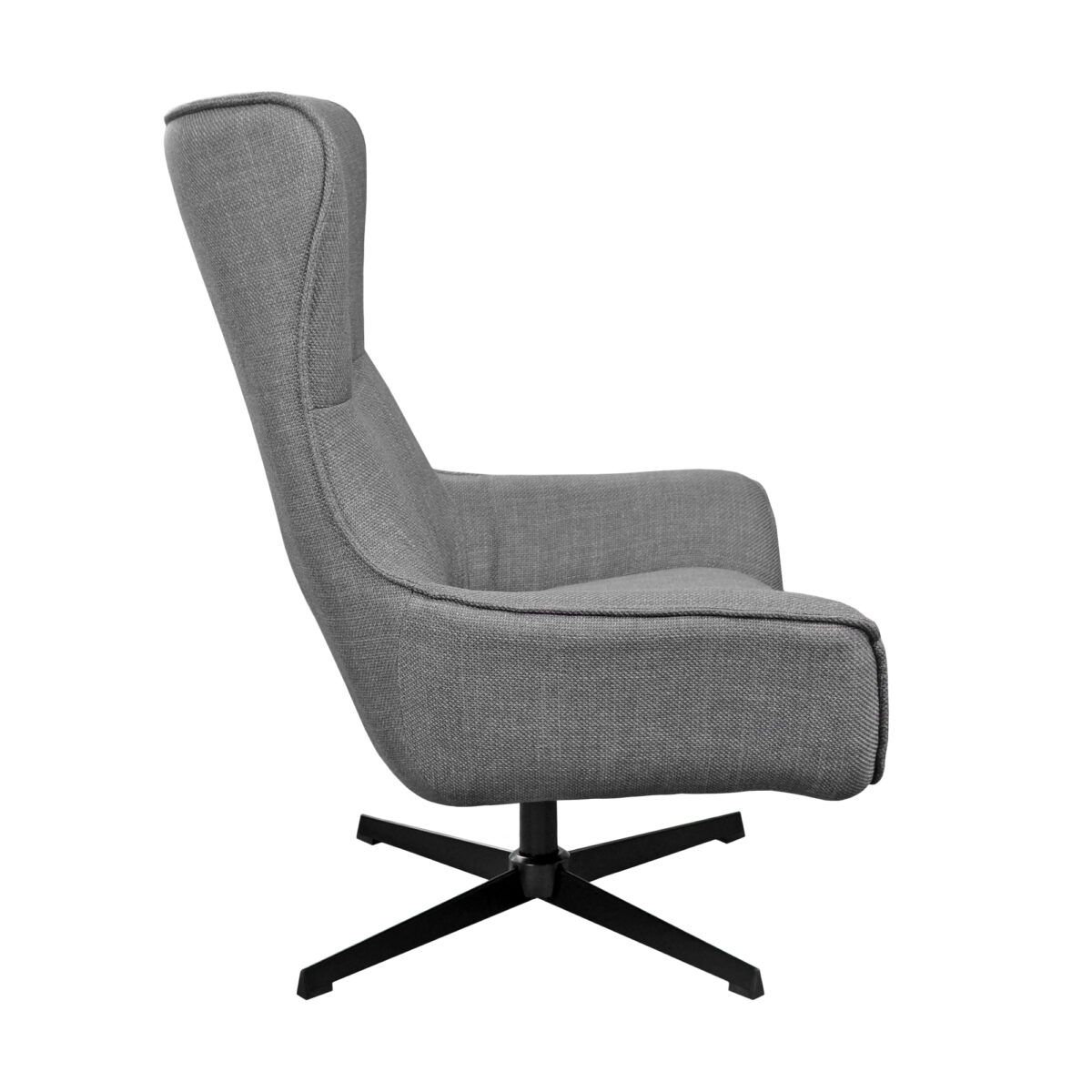 TWIST Chair Grey Fabric - Image 3