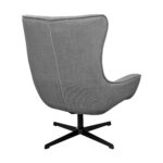 TWIST Chair Grey Fabric - Image 4