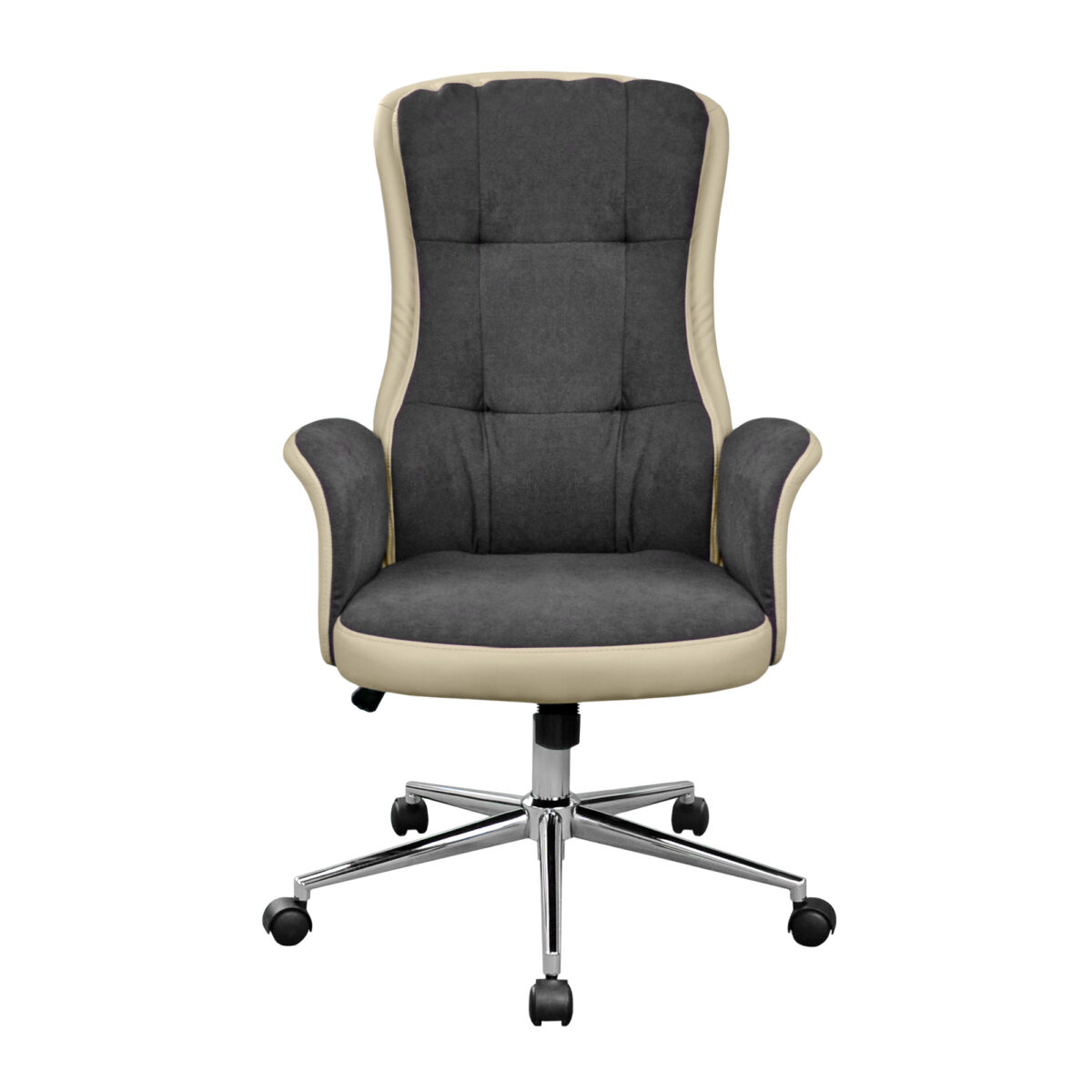 FRODO Office Armchair Dark Grey/Beige - Image 2