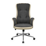 FRODO Office Armchair Dark Grey/Beige - Image 2