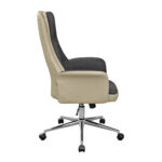 FRODO Office Armchair Dark Grey/Beige - Image 3