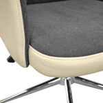 FRODO Office Armchair Dark Grey/Beige - Image 5