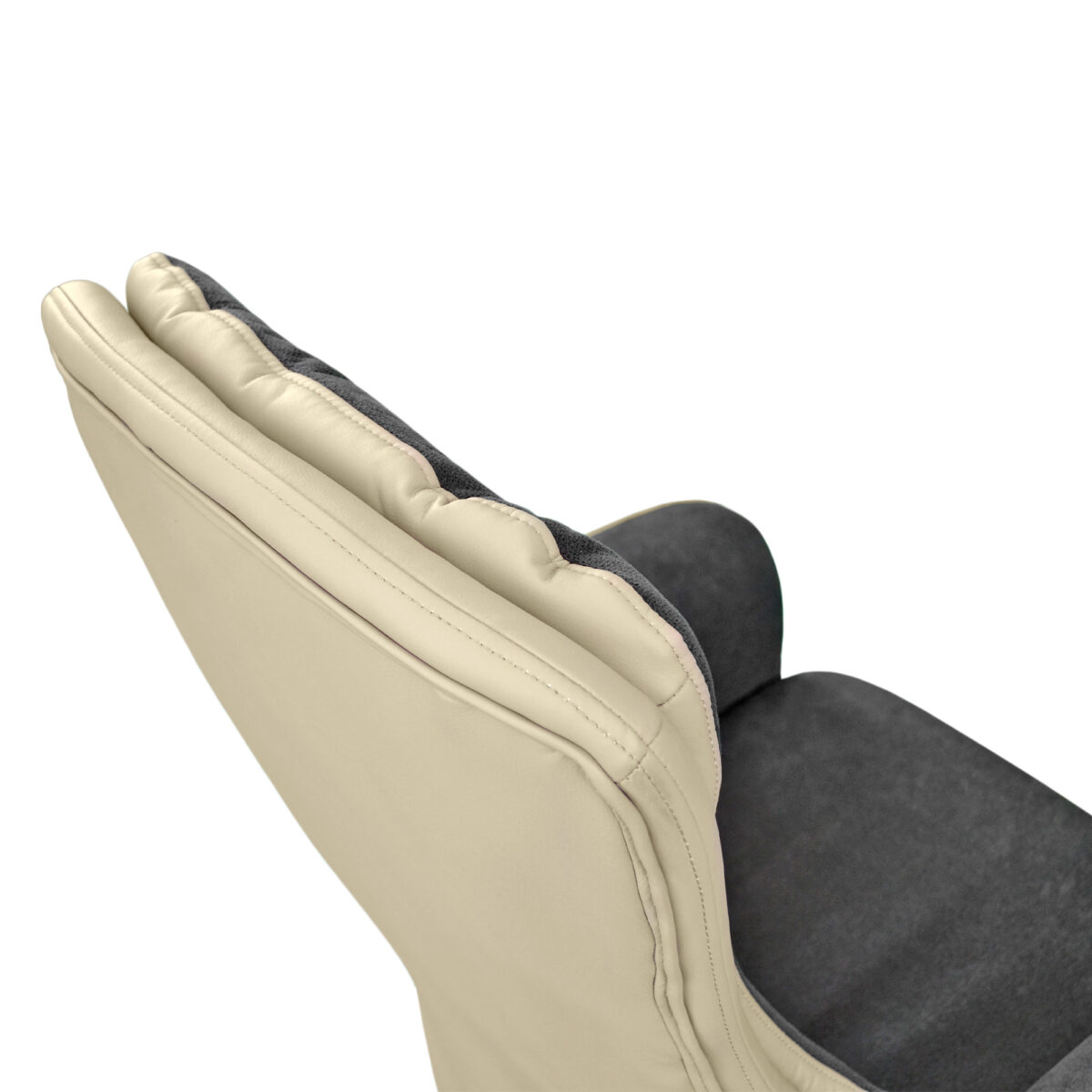 FRODO Office Armchair Dark Grey/Beige - Image 6