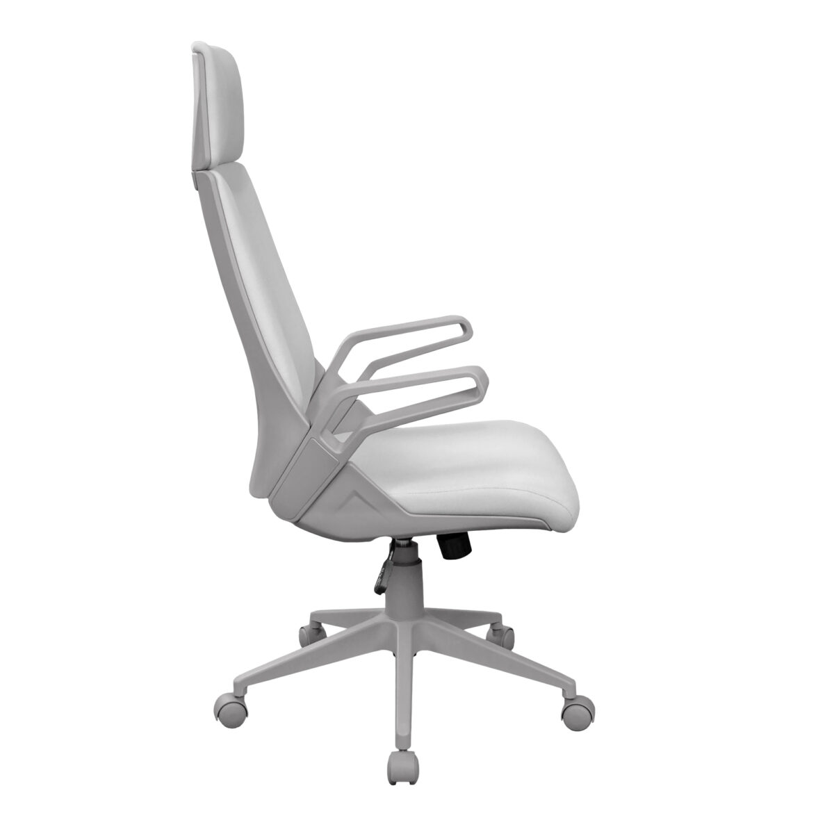 RALPH Office Armchair Light Grey - Image 3
