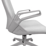 RALPH Office Armchair Light Grey - Image 6