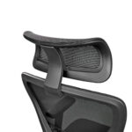 SATURN Black Office Armchair - Image 6