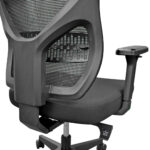 SATURN Black Office Armchair - Image 7