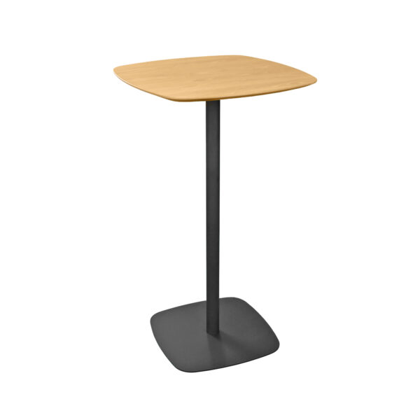 Bar/Break Table MONROE Discover the Monroe bar table, an elegant and modern piece, ideal for any dining space. With a compact design of 60x60 cm and a sturdy metal frame, it adds a subtle charm and functionality. Perfect for 4 people!