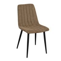 Chair DC-90 BGF166-7 Brown Velvet + Black Legs Discover the DC-90 BGF166-7 chair, perfect for your kitchen! With brown velvet upholstery and sturdy black metal legs, this chair combines elegance with comfort. Choose from a wide range of colors to transform the interior of your home.