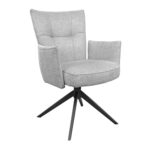 Chair BLANC PLUS Light Grey Discover the BLANC PLUS Light Grey chair - a perfect combination of elegance and comfort for your kitchen. Made from solid plywood and upholstered in luxurious grey fabric, it offers stability and a sophisticated design. Choose the ideal style and comfort for your dining experiences!