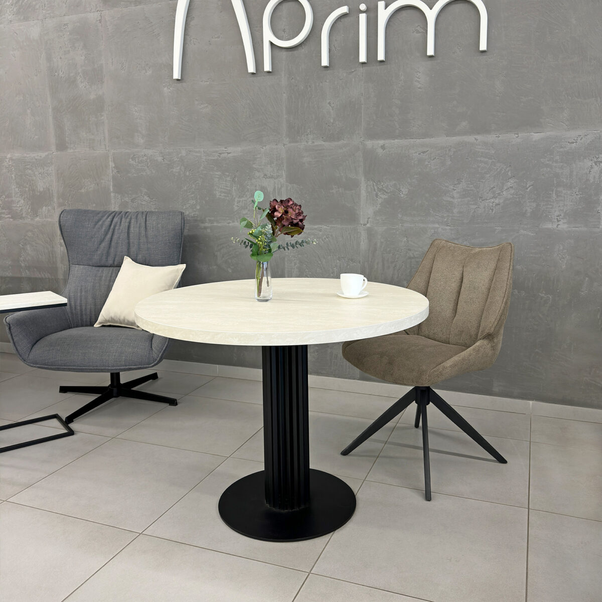 GENOVA Brown Chair - Image 3