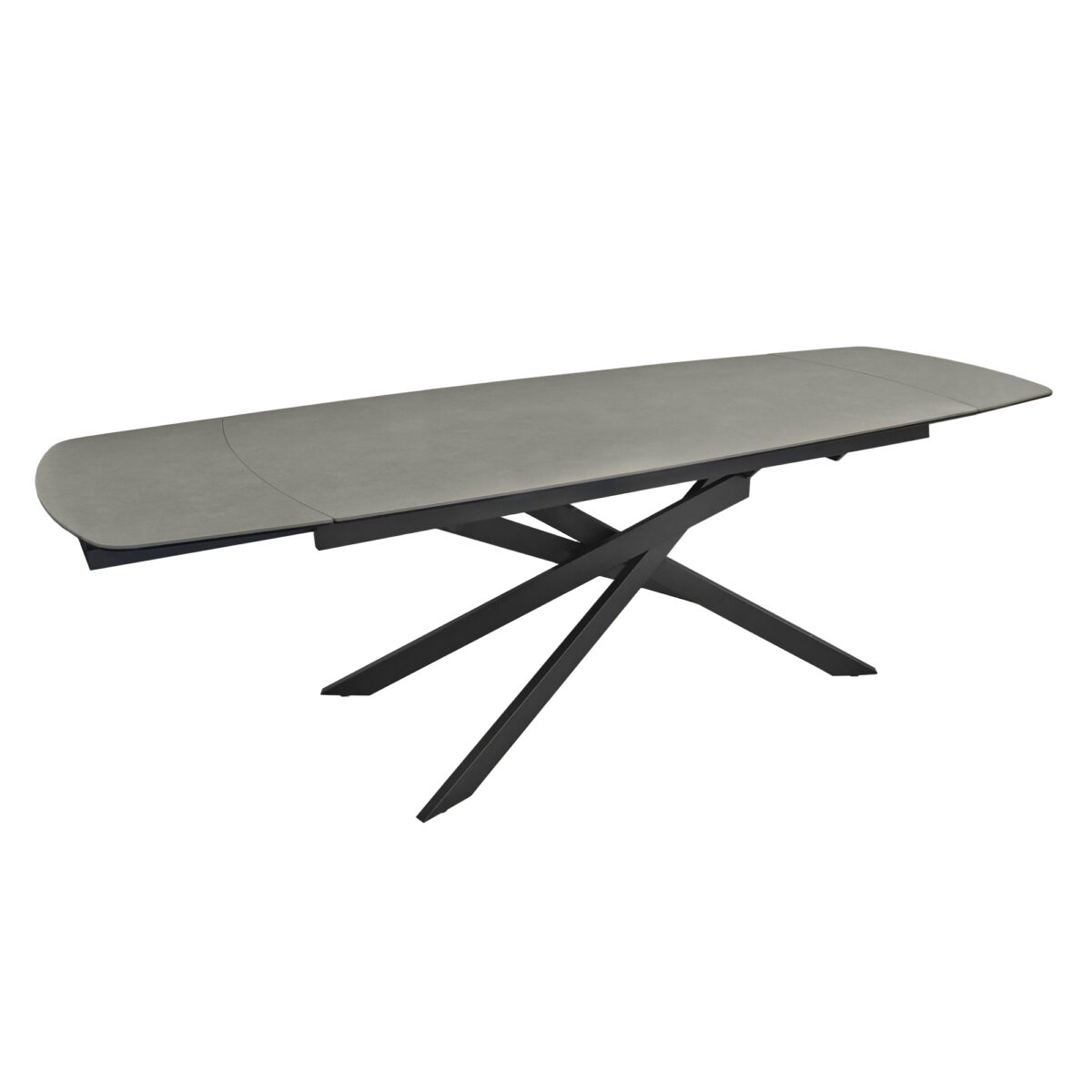 LEA Dark Grey Extendable Table (180+40+40)*90*76 - Image 2