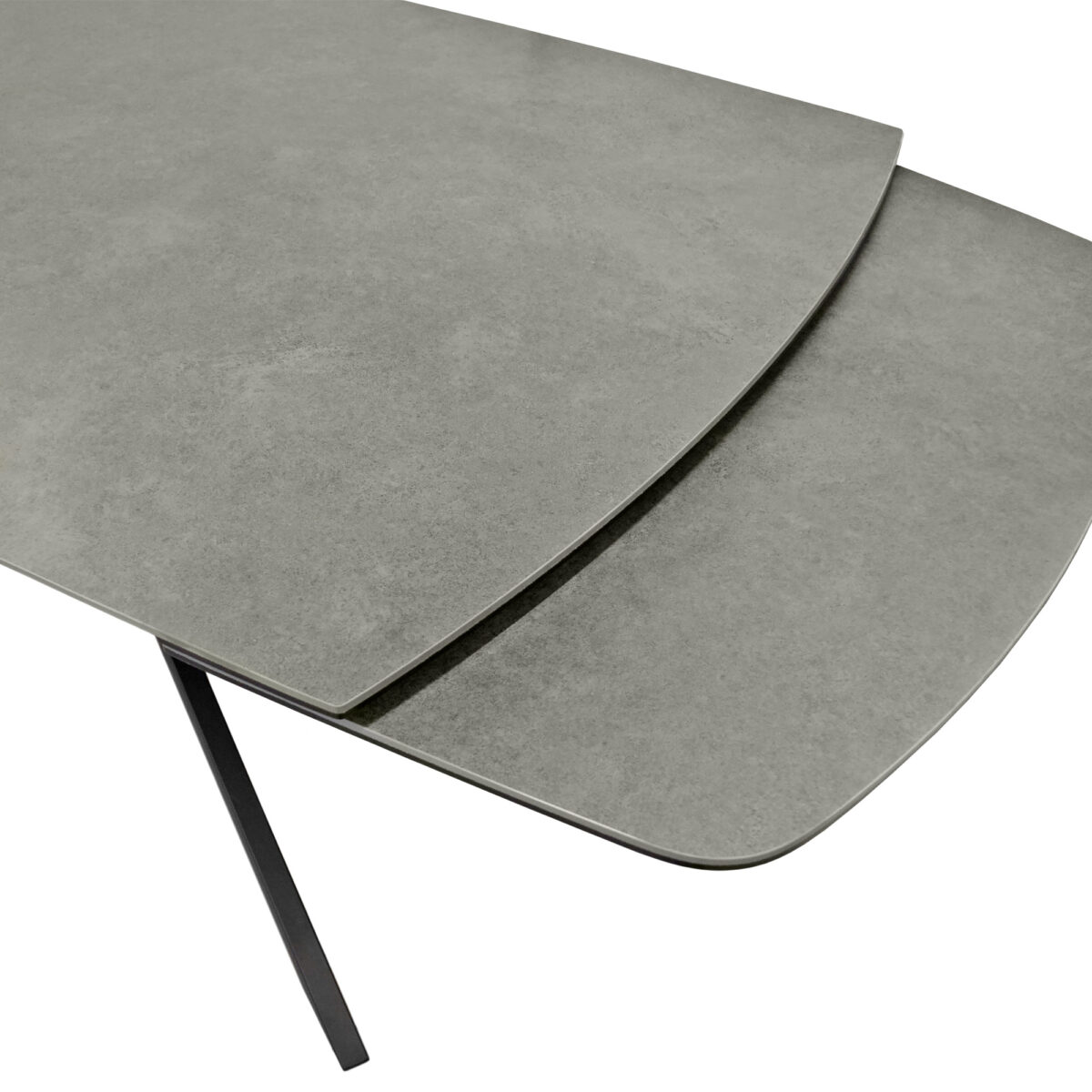 LEA Dark Grey Extendable Table (180+40+40)*90*76 - Image 5