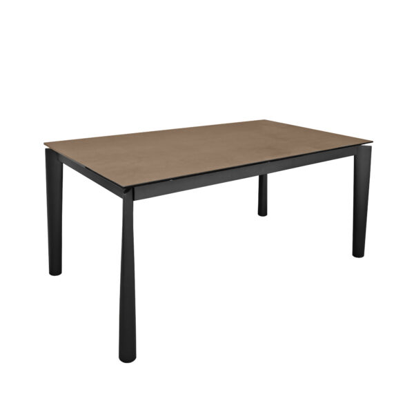 Extendable Table LIZA Rusty Italy Ceramic 180/240×95 Discover the LIZA Rusty Italy Ceramic extending table, ideal for your kitchen! With a modern design and a durable ceramic top, it easily adjusts to accommodate 8-10 people. Perfect for family gatherings, it features an efficient extension system and simple maintenance.