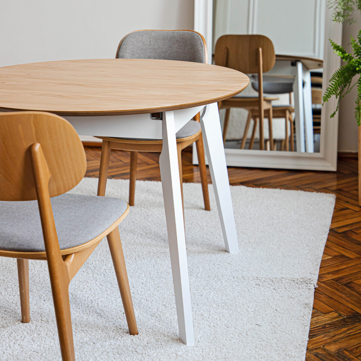 Extensible Table MARS White Ø100 - Image 4