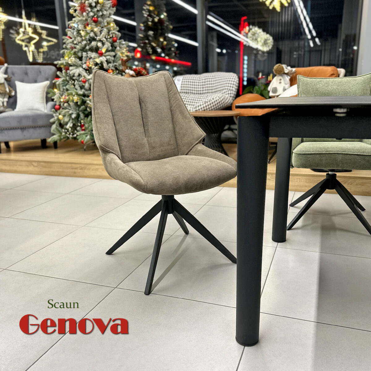 GENOVA Brown Chair - Image 12
