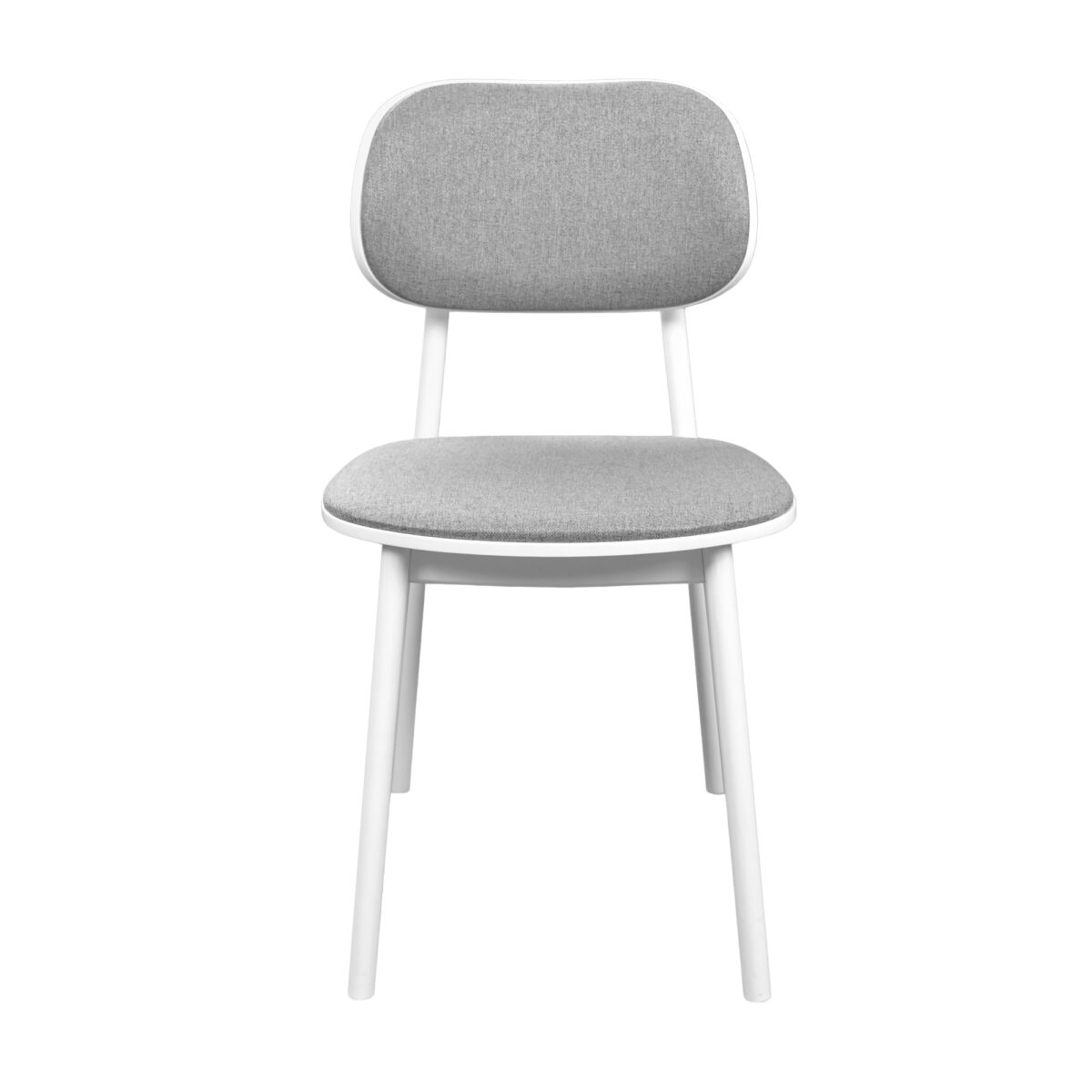 Стул LULA Ткань (Malmo 90)+White Legs — изображение 8