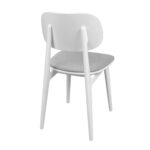 Стул LULA Ткань (Malmo 90)+White Legs — изображение 10