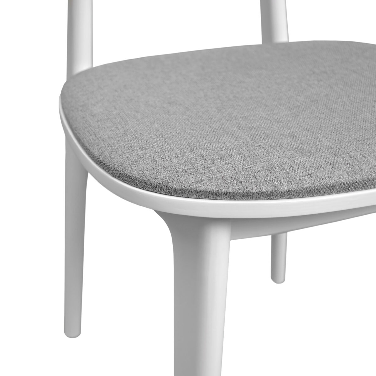 Стул LULA Ткань (Malmo 90)+White Legs — изображение 11